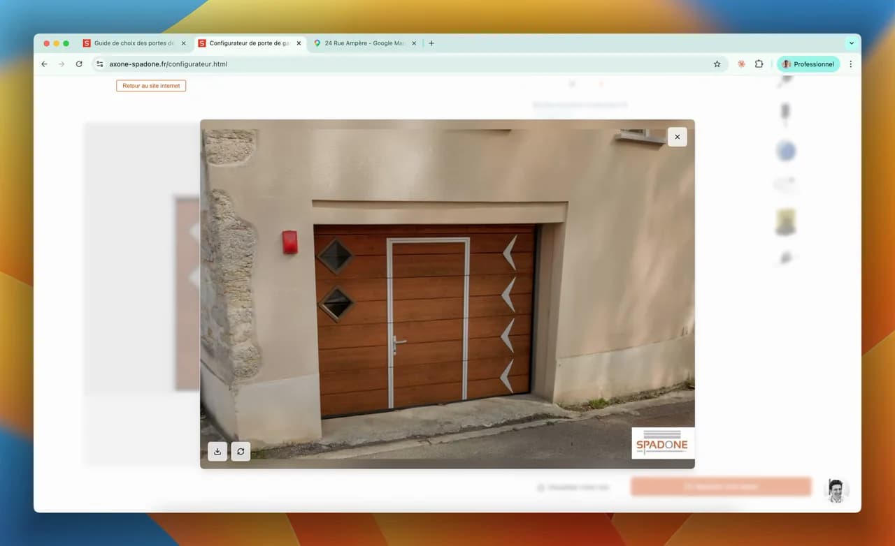 Visualisation in situ